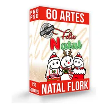 Pacote Artes Para Canecas Flork Natal + Mockups Par Divulgar Foto mini 1