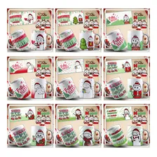 Pacote Artes Para Canecas Flork Natal + Mockups Par Divulgar Foto mini 2
