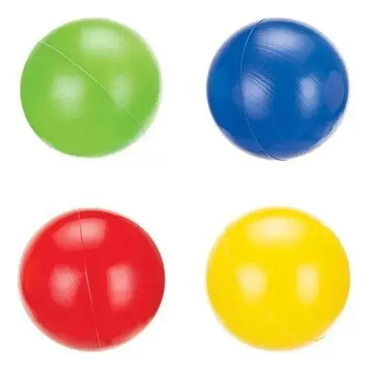Pacote Com 100 Bolinhas Coloridas Para Piscina Foto 1
