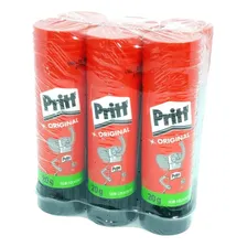 Pacote Com 6 Cola Em Bastao Pritt 20 Gramas - Henkel Foto mini 1