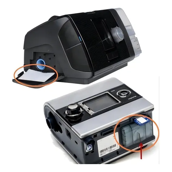 Pacote de 2 filtros descartáveis ResMed Cpap S9/s10 - Medicaltec Foto 1