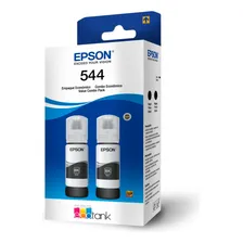 Pacote de 2 tintas Epson T544 Black Foto mini 1