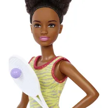 Pacote de 6 carreiras de bonecas Barbie, coleção de bonecas com T Foto mini 3