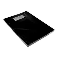Pacote De Capa Contracapa Para Encadernação Preto A4 C/50un Foto mini  2