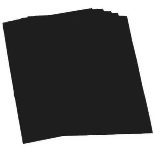 Pacote De Capa Contracapa Para Encadernação Preto A4 C/50un Foto 1