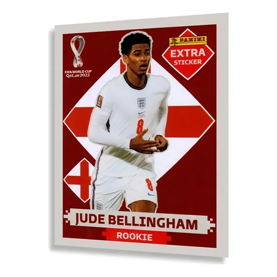 Pacote De Figurinhas Jude Bellingham Album Copa Do Mundo 2022 Qatar Copa Do Mundo 2022 Album Figurinhas Copa Do Mundo Qatar 2022 Panini - Unidade De 1 X 1 En Avulsa Foto 1