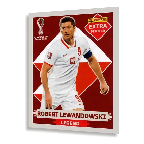 Pacote De Figurinhas Robert Lewandowski Album Copa Do Mundo 2022 Qatar Copa Do Mundo 2022 Album Figurinhas Copa Do Mundo Qatar 2022 Panini - Unidade De 1 X 1 En Avulsa Foto 1