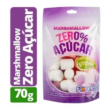 Pacote Marshmallow Zero Açucar Morango 70g Florestal Foto mini 4