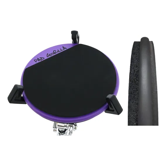 Pad De Estudo Gorilla Soft Pad 12¨ Roxo Pgsfr12 Borrachas Cor Roxo E Preto Foto 1