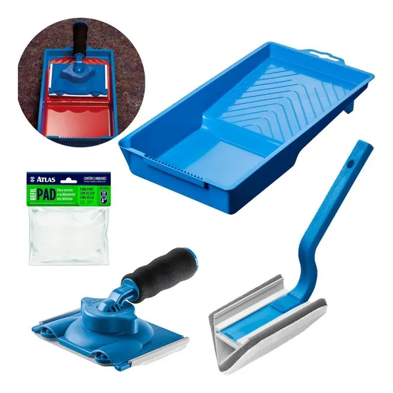 Pad Para Pintura 360 + Pad 90 + Refil Pad + Bandeja 250ml Foto 1