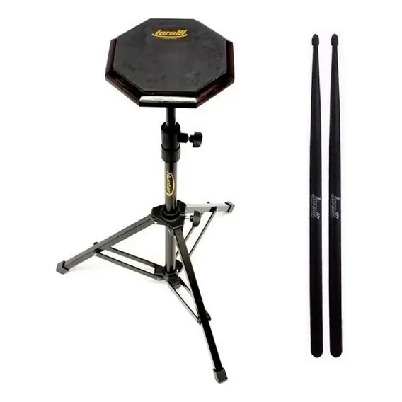 Pad Torelli 6'' Com Pedestal Ta560 Com Baqueta Nylon Tq020 Foto 1