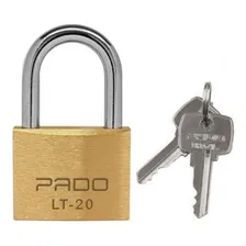 Pado cadeado Lt 20mm 2 chaves resistente 5 unidades Foto mini 2