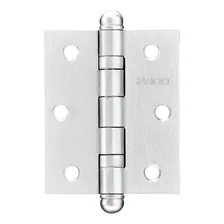 Pado Dobradiça Com Rolamento Aço Inox Escovado Porta Sm-3530 Foto mini  2