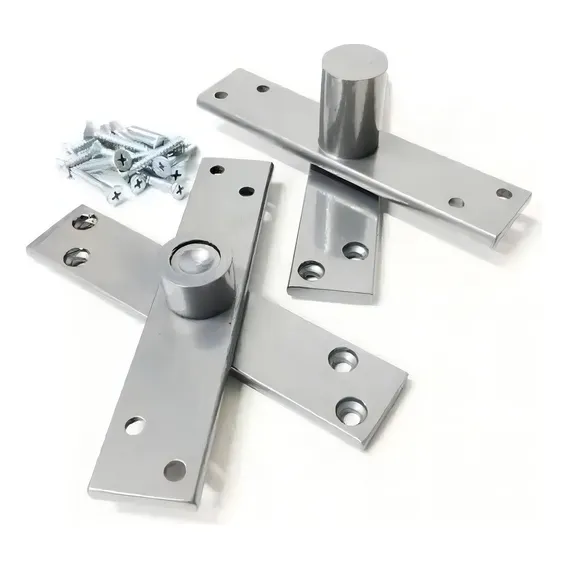 Pado Dobradiça Pino Pivotante Inox Portas 350 Kg Rolamento Foto 1