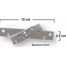 Pado Dobradiça Pino Pivotante Inox Portas 350 Kg Rolamento Foto mini 2