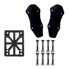 Pads Para Truck Simulador De Surf Elevação + Parafusos 40mm Allen Com Chave Foto mini 1
