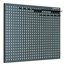 Painel Aço Ferramentas Kit 24 Ganchos Plásticos Presto 40414 Cor Preto Foto mini 1