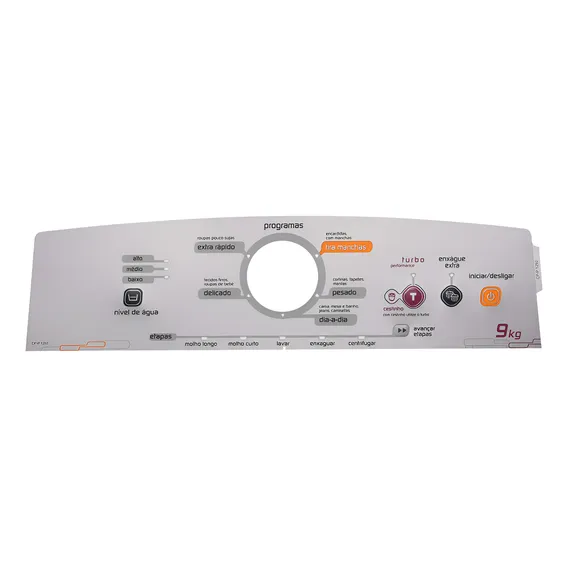 Painel Adesivo Decorativo Lavadora Brastemp Ative 9kg Bwl09b Foto 1