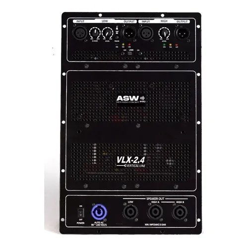 Painel Ativo Vlx2.4 Modulo Inbox Cor Preto Potência De Saída Rms 2400 W Foto 1