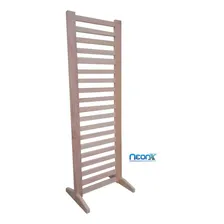 Painel Biombo Divis贸ria Floreira P茅s 162x54cm Madeira Neonx Foto mini 1
