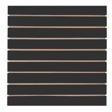 Painel Canaletado Placa Mdf Preto 61x61 Organizador P/ Loja Foto mini 3
