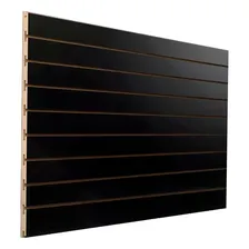 Painel Canaletado Preto 0,91 X 0,91 + 50 Ganchos Zincados!! Foto mini 1