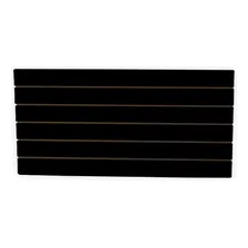 Painel Canaletado Preto Mdf 0,61 X 1,22 + 50 Ganchos Foto mini 1