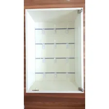 Painel Canaletado Vitrine Expositora Para Lojas Porta Vidro Foto mini 3