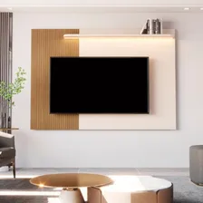 Painel Casah Painel Para Tv Até 70 Marrom Foto mini 1