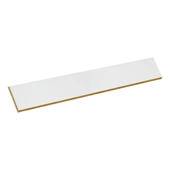 Painel Chapa Recorte Sem Suporte 180x20 Mdf Branco 15mm Foto 1