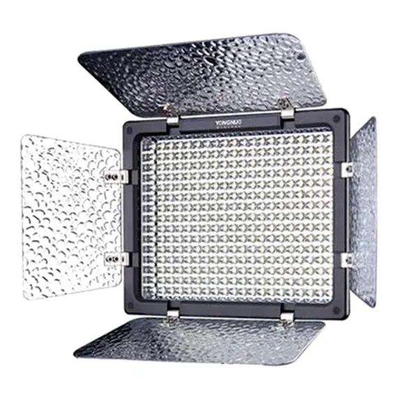Painel de luz led Yongnuo YN300 YN300 III cor branca-frio com estrutura Eclipse black Foto 1