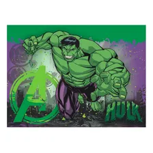 Painel de TNT IncrÃvel Hulk Vingadores Marvel Estampado - 1,40 x 1 METRO Foto mini 2