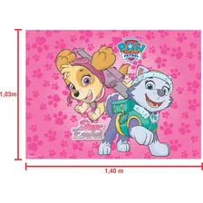 Painel Decoração Tnt 1,40 Patrulha Canina Skye E Everest Foto mini  3