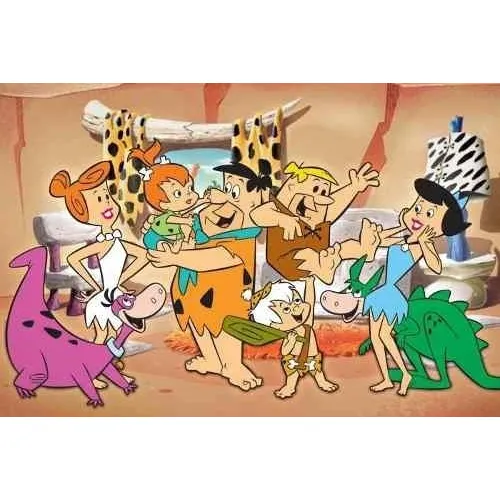 Painel Decorativo De Festa Os Flintstones #04 120x80 Foto 1