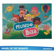 Painel Decorativo Festa Mundo Bita Tnt 1,40 Cm Foto mini 4