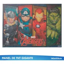 Painel Decorativo Festa Vingadores Tnt 1,40 Cm Foto mini  2