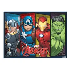 Painel Decorativo Festa Vingadores Tnt 1,40 Cm Foto  mini 1