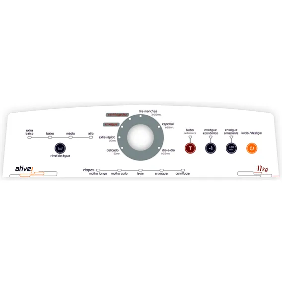 Painel Decorativo Membrana Adesivo Branco Brastemp Bwb11ab Foto 1