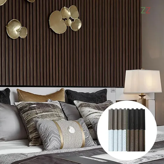 Painel decorativo Pietruzza Painel Ripado Kit de 2 Foto 1