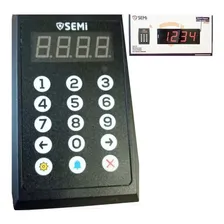 Painel Digital Para Senha Aleat贸rio Com Relogio Sc8993 Foto mini 2