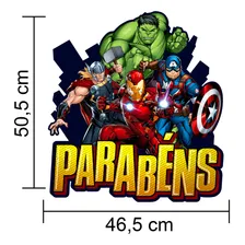 Painel Festa Banner Vingadores Avengers Game Painel Eva Foto mini 2