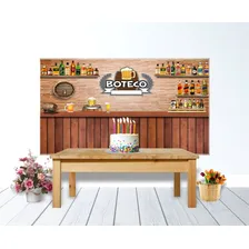 Painel Festa Festa No Boteco 02 3x1,7m Bar Decoracao Cor Colorido Foto mini 1