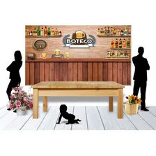 Painel Festa Festa No Boteco 02 3x1,7m Bar Decoracao Cor Colorido Foto mini 2