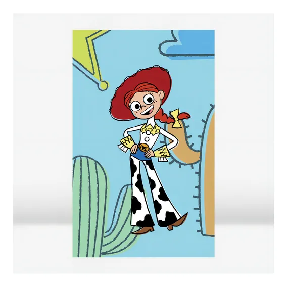 Painel Festa Lateral Tecido 2,20x1,50 Toy Story Cor Toy Story 09 Foto 1
