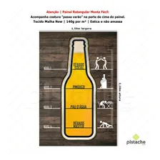 Painel Festa Retangular Boteco Casadinho Em Tecido 1,5x2,2m Foto mini  3