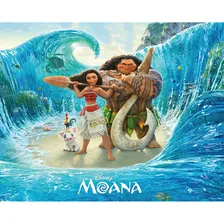 Painel Gigante Decoração Moana Festa Aniversário 1m Foto mini 4