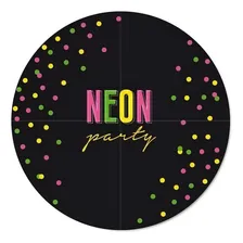 Painel Gigante Festa Neon - Cromus - Rizzo Foto mini 1