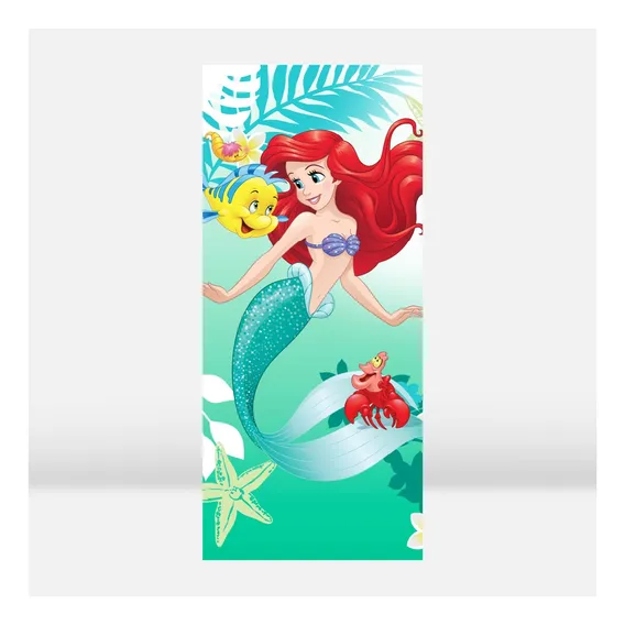 Painel Lateral Sublimado Tecido 1,80x0,80 Pequena Sereia Cor Ariel Pequena Sereia REF0255LIC Foto 1