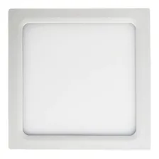 Painel Led 12w 3000k Bq Sobrepor Quadrado Bivolt Eco 31361 Foto  mini 1