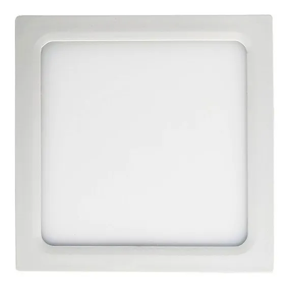 Painel Led 12w 3000k Bq Sobrepor Quadrado Bivolt Eco 31361 Foto 1
